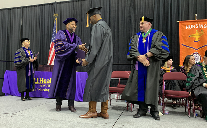 LSU Health School of Nursing graduation December 2019